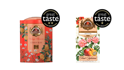 A trifecta for Basilur Tea at the Great Taste Awards!