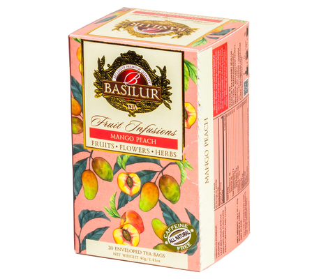 Fruit Infusions - Mango Peach - 20 Enveloped Tea Bags