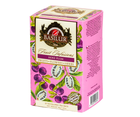 Fruit Infusions - Noni Plum - 20 Enveloped Tea Bags