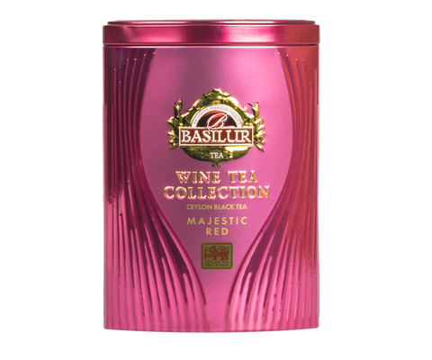 Wine Tea Collection - Majestic Red - 75g Tin Caddy