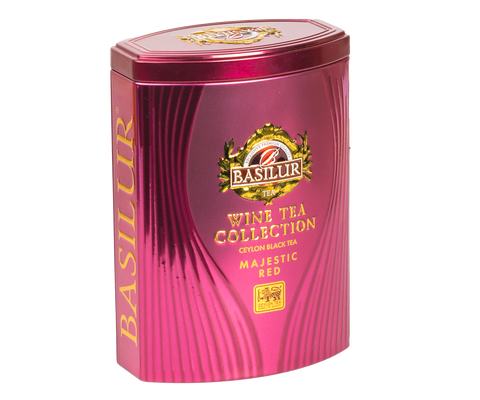 Wine Tea Collection - Majestic Red - 75g Tin Caddy