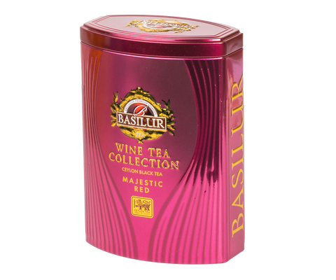 Wine Tea Collection - Majestic Red - 75g Tin Caddy