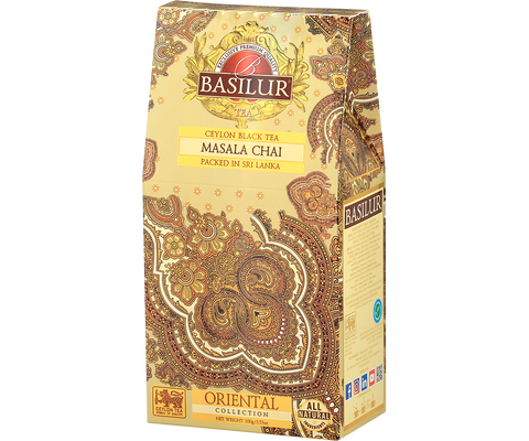 Masala Chai Spiced Ceylon Black Tea - 100g Loose Leaf Tea Refill Pack