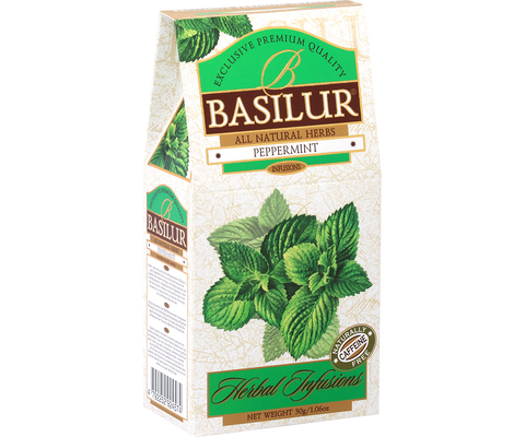 Basilur Tea - Premium Peppermint Tea - 30g Loose Leaf