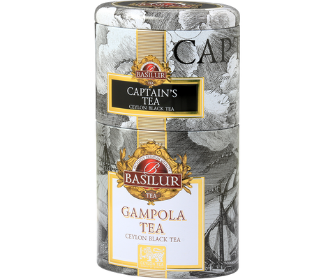 Two Layer Caddy - Captain's Tea & Gampola Tea - Loose leaf Teas