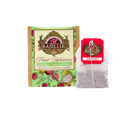 Fruit Infusions - Pomegranate with Raspberry - 20 Enveloped Tea Bags