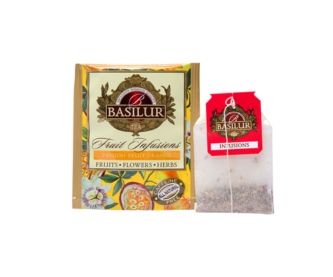 Fruit Infusions - Passion Fruit Orange - 20 Enveloped Tea Bags