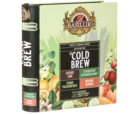 The Cold Brew Assortment Tea Book - 32 Enveloped Tea Bags