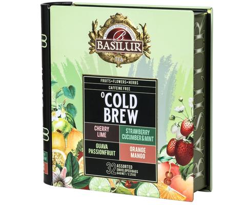 The Cold Brew Assortment Tea Book - 32 Enveloped Tea Bags