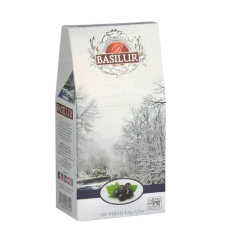 Winter Tea - Blackcurrant - 100g Loose Leaf Black Tea