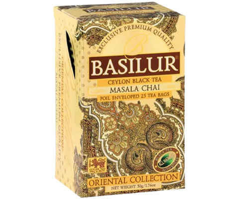 Masala Chai Spiced Ceylon Black Tea - 25 Enveloped Tea Bags