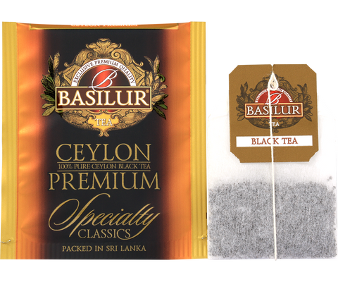 Specialty Classics - Ceylon Premium Black Tea - 25 Enveloped Tea Bags