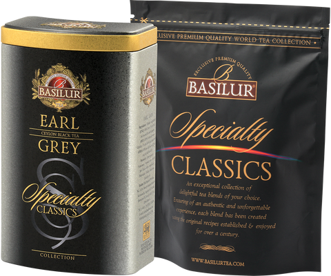 Specialty Classics Premium Earl Grey - Tin Caddy - 100g Loose Leaf Black Tea