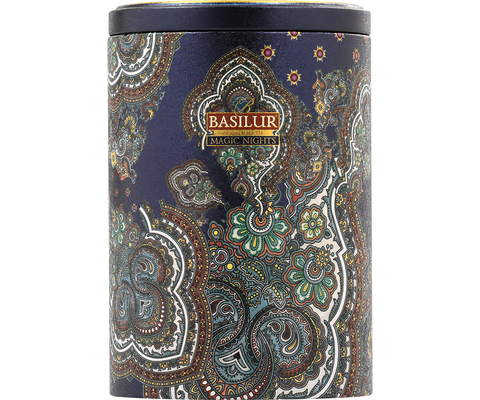 Magic Nights Ceylon Black Tea Tin Caddy - 100g Loose Leaf Tea