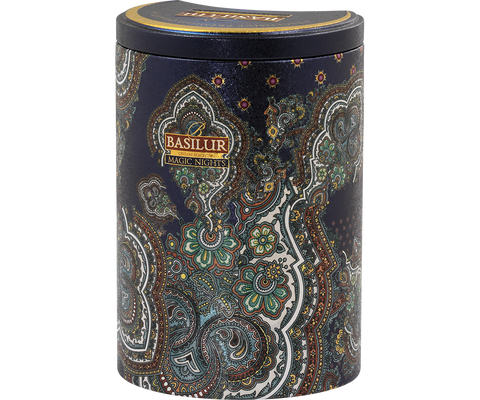 Magic Nights Ceylon Black Tea Tin Caddy - 100g Loose Leaf Tea