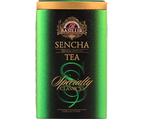 Specialty Classics Sencha Green -Tin Caddy - 100g Loose Leaf Ceylon Green Tea