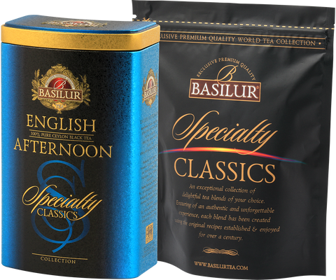 Specialty Classics English Afternoon - Tin Caddy - 100g Loose Leaf Black Tea