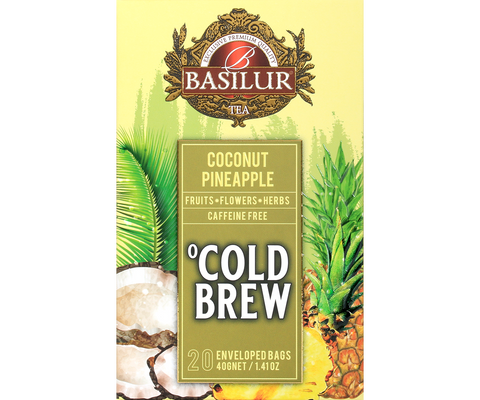 Cold Brew - Coconut Pineapple - 20 Enveloped Tea Bags