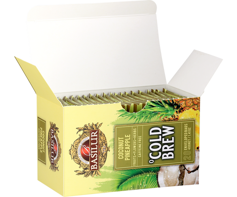 Cold Brew - Coconut Pineapple - 20 Enveloped Tea Bags