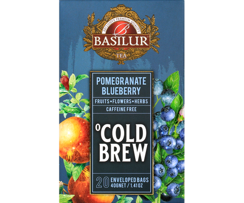 Cold Brew - Pomegranate Blueberry - 20 Enveloped Tea Bags